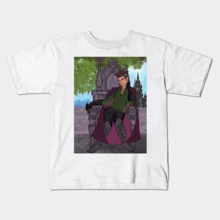 King of Pentacles Kids T-Shirt